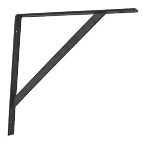 black shelf brackets screwfix